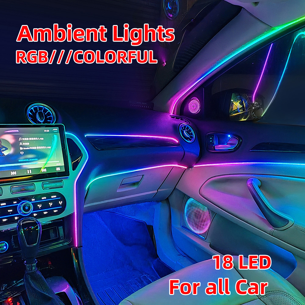 Car Ambient Light Interior Lig - đánh giá và giá Led Ambient Interior Car Lights App Control