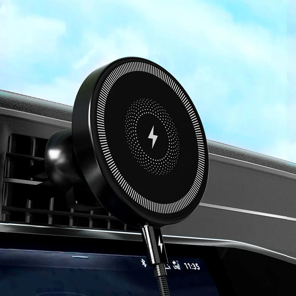Magnetic Wireless Car Charger  - đánh giá và giá Wireless Car Charger Mount Fast Charging
