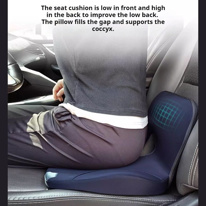 Car Main Driver Seat Booster S - đánh giá và giá Memory Foam Car Neck Pillow Lumbar Support
