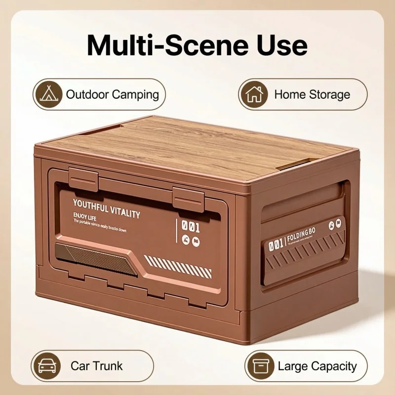 Folding Outdoor Camping Storag - đánh giá và giá Car Trunk Organizer Foldable Storage Box