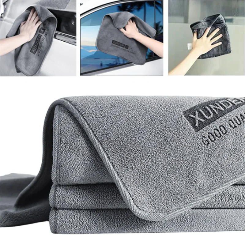 Thickened Double Layer Microfi - đánh giá và giá Microfiber Car Drying Towel Super Absorbent