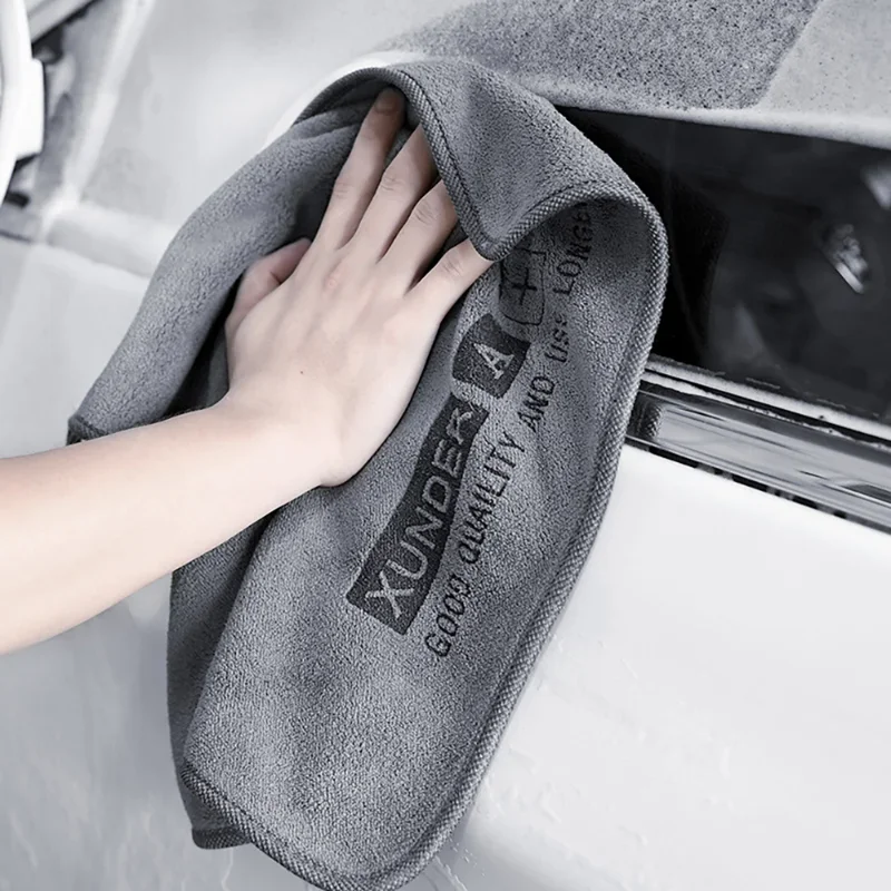 Thickened Double Layer Microfi - đánh giá và giá Microfiber Car Drying Towel Super Absorbent