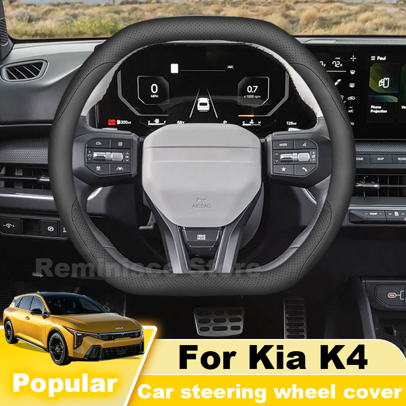 Leather Car Steering Wheel Cov - đánh giá và giá Car Steering Wheel Cover Anti Slip Breathable