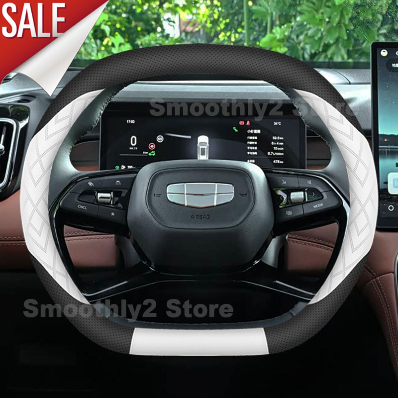 Car Leather Steering Wheel Cov - đánh giá và giá Car Steering Wheel Cover Anti Slip Breathable