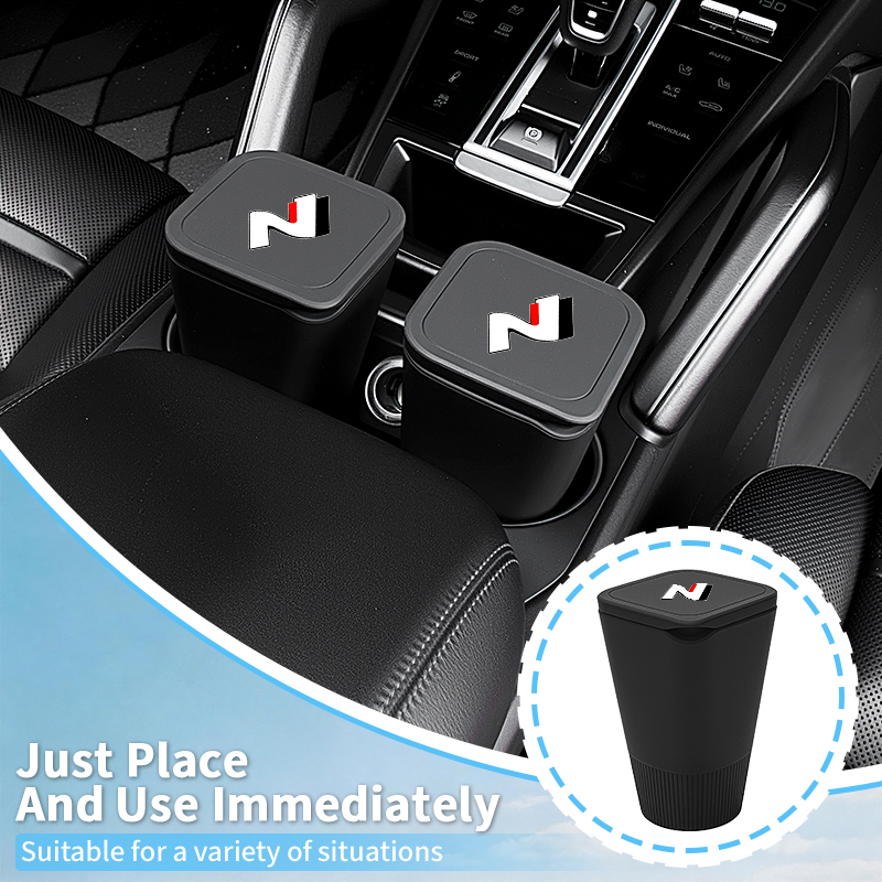 Silicone Car Door Storage Tras - đánh giá và giá Waterproof Car Trash Can With Lid