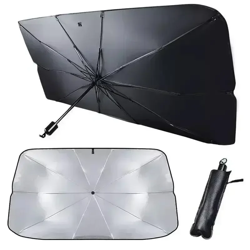 Car Foldable Front Windshield  - đánh giá và giá Car Sunshade Windshield Umbrella Foldable