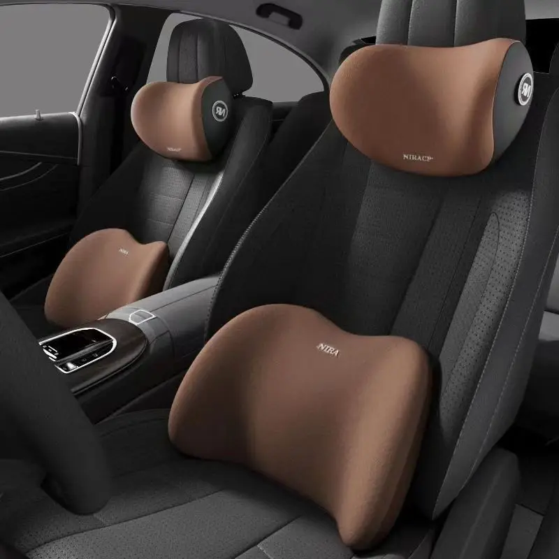 Ergonomic memory foam car seat - đánh giá và giá Memory Foam Car Neck Pillow Lumbar Support