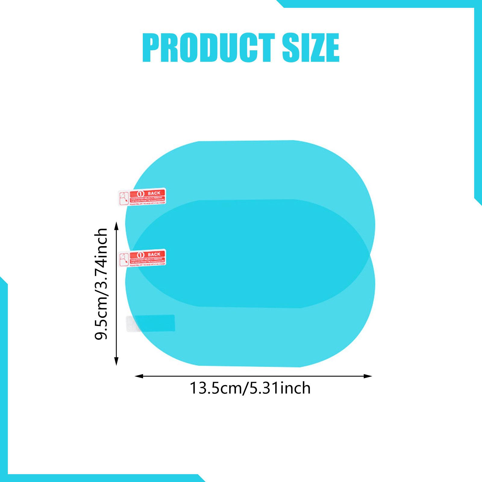 Frameless Convex Rear View Mir - đánh giá và giá Anti Glare Car Rearview Mirror Film