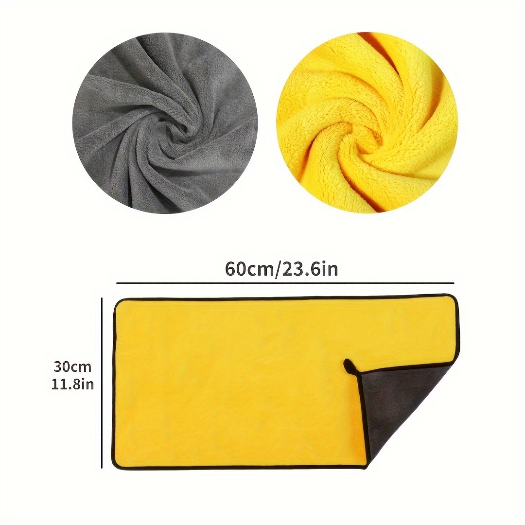 1/5/10Pcs Microfiber Car Wash  - đánh giá và giá Microfiber Car Drying Towel Super Absorbent