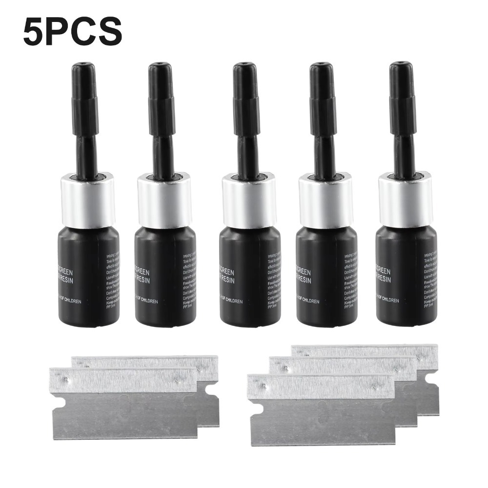5PCS Automotive Glass Crack Re - đánh giá và giá Auto Repair Tools